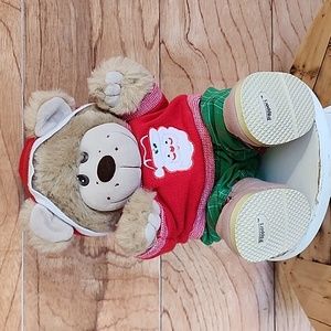 Vintage Trappers Christmas Bear Plush